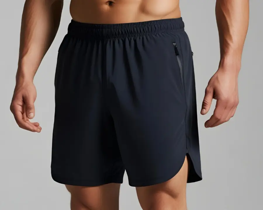 Custom gym and running shorts manufacturing